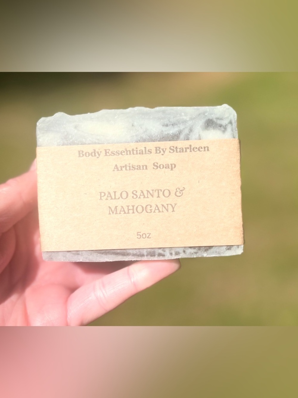 Handcrafted Soap - Artisan -  Palo Santo & Mahogany